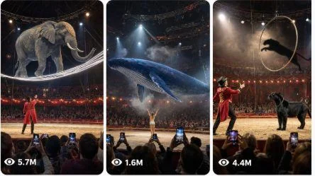 Real-World Digital Animal Circus reference image